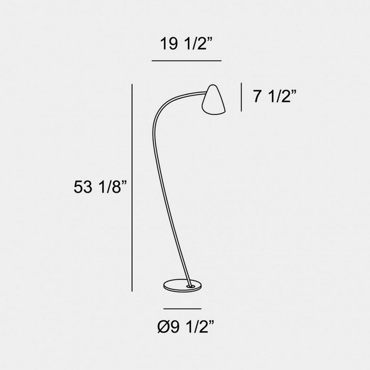 LedsC4 Organic Floor Lamp Wayfair Canada
